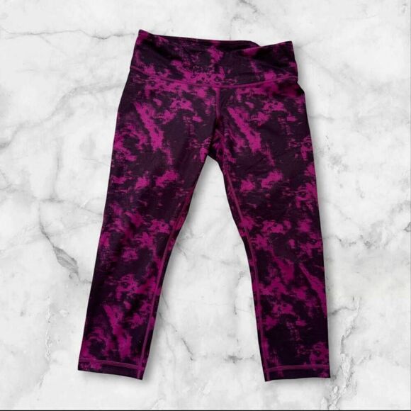 Lululemon Size 8 Pink & Purple Tie Dye - Picture 1 of 3